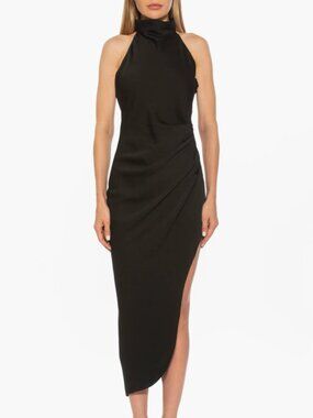 Alexia Admor June Draped Halter Neck Dress